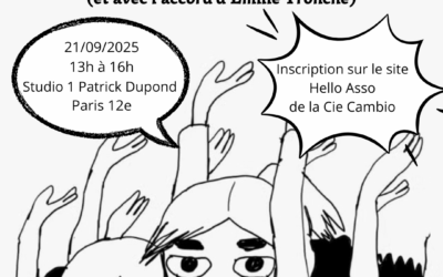 Atelier Samuel le 21/09 à Paris